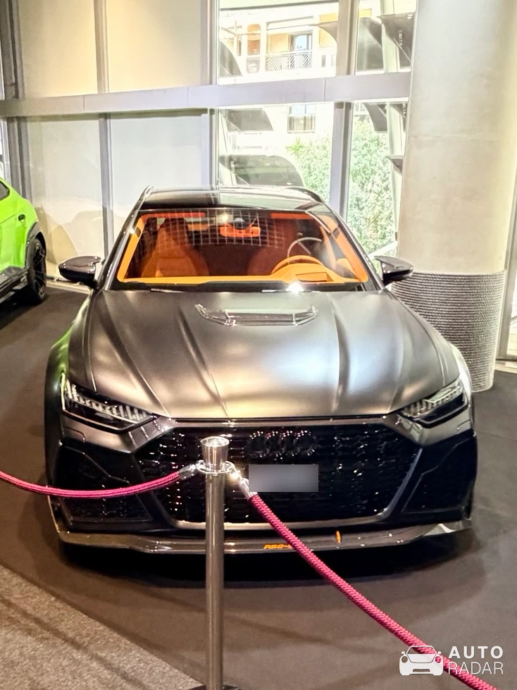 Audi ABT RS6 Avant C8 Legacy Edition 'GMK 1of1' spotted in Monaco
