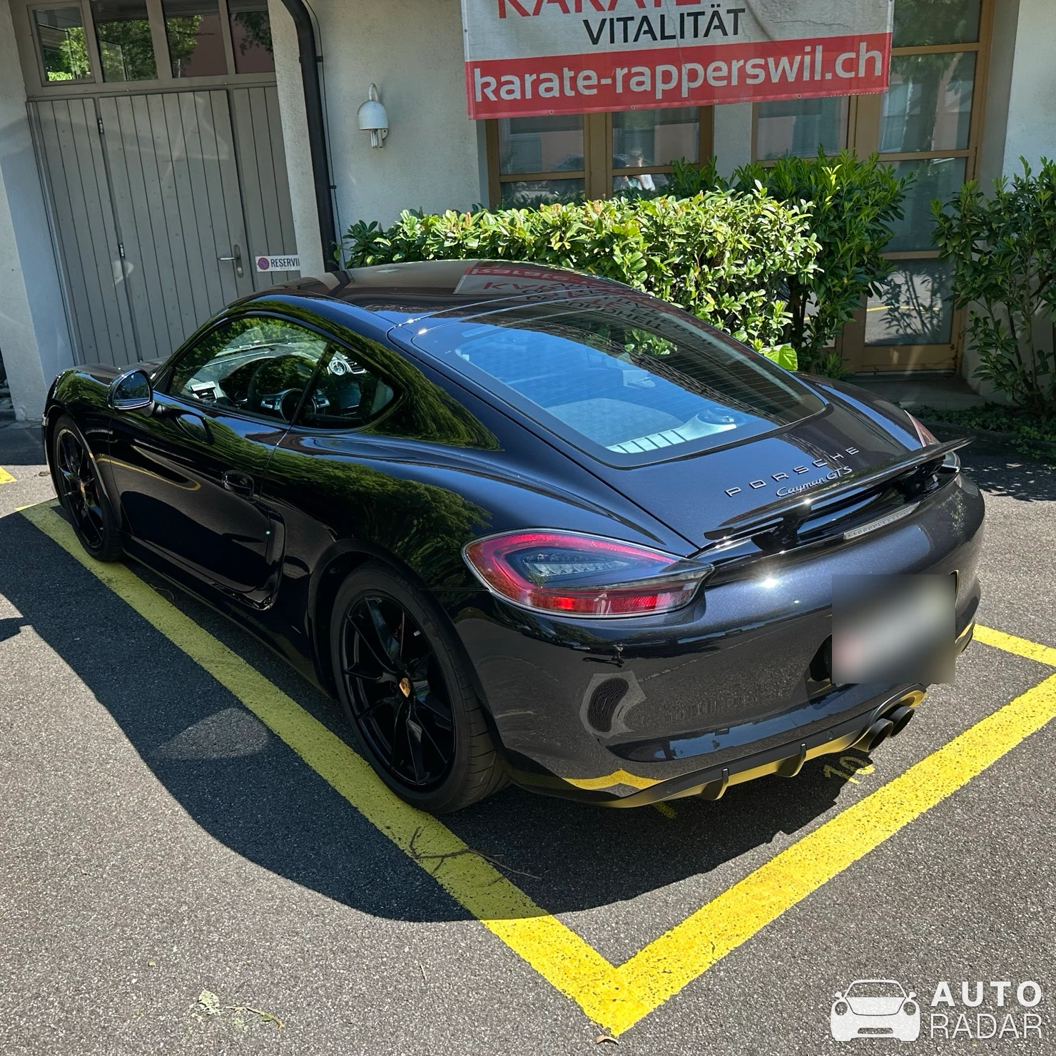 Porsche 981 Cayman GTS spotted in Rapperswil-Jona
