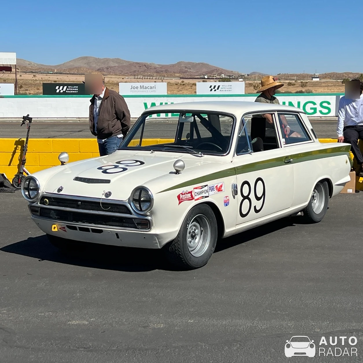 Ford Lotus Cortina Mk1 spotted in Rosamond