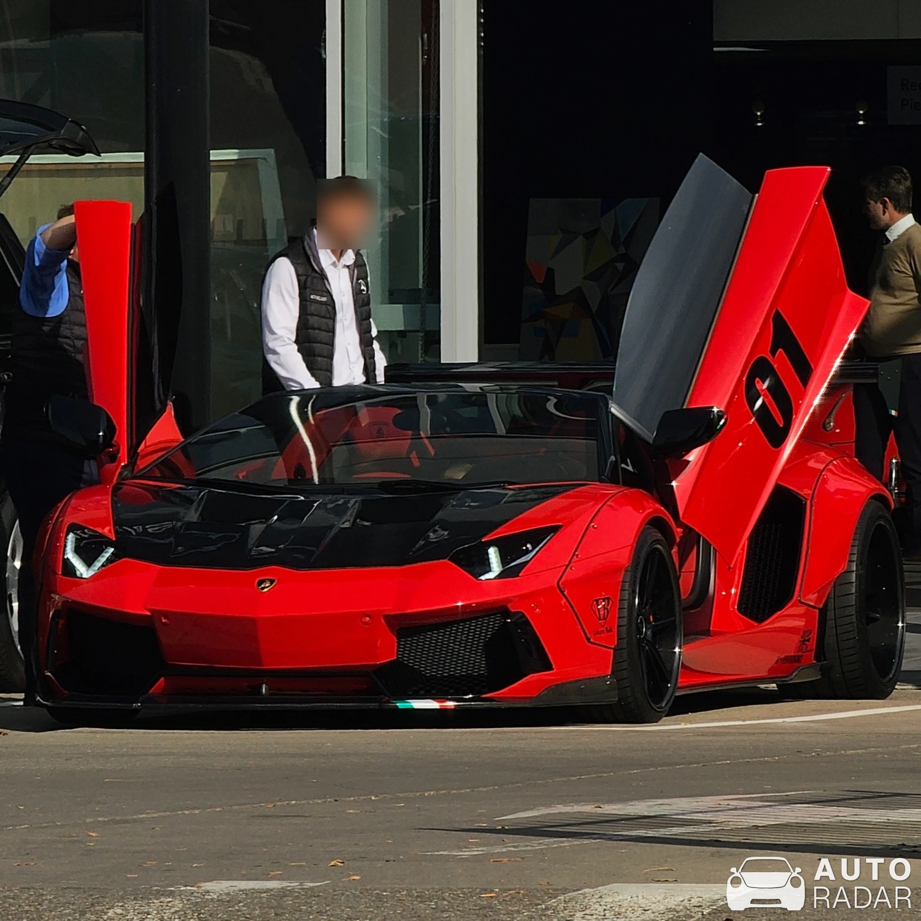 Lamborghini Aventador LP700-4 Liberty Walk LB Performance spotted in Timișoara, Romania
