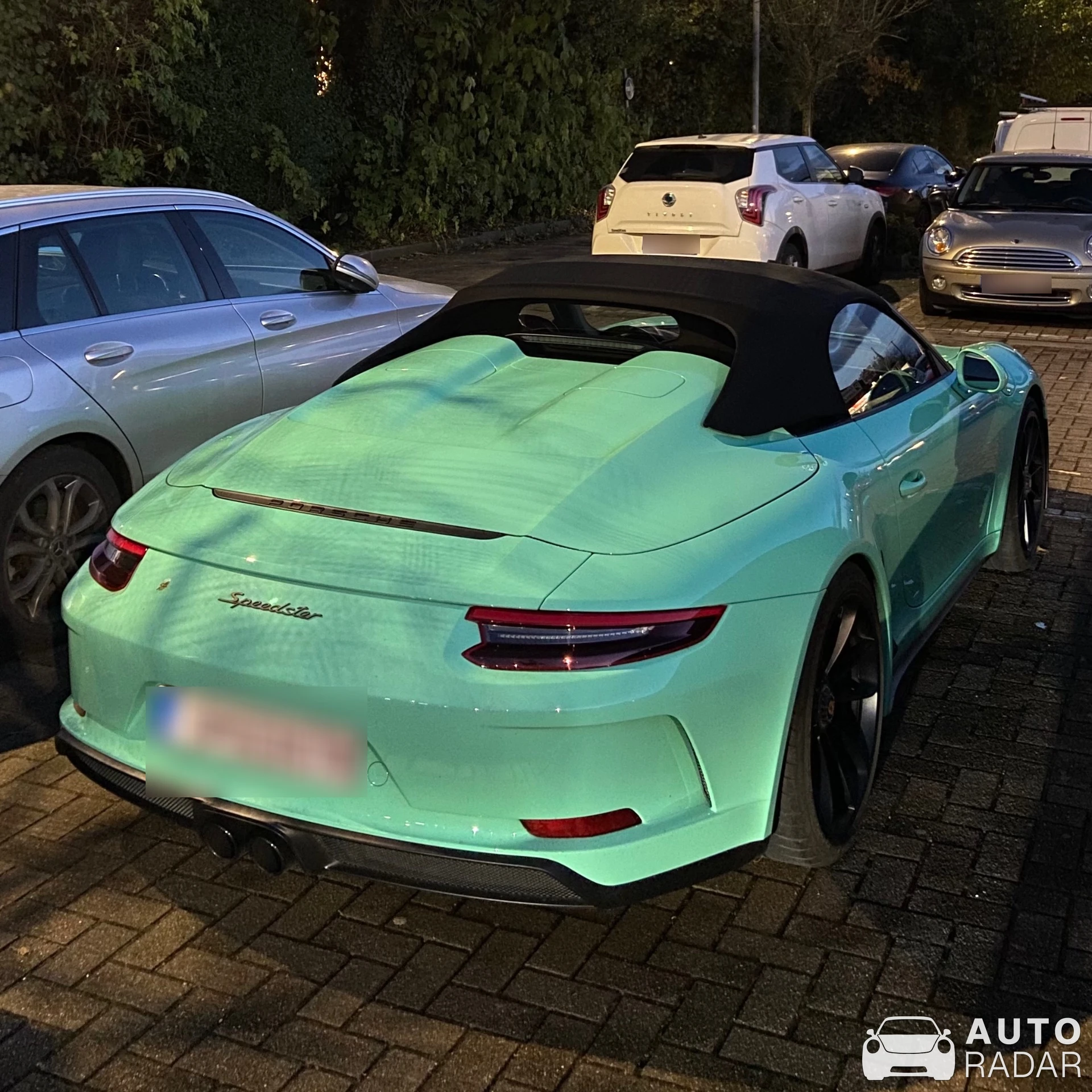 Porsche 991 Speedster spotted in Bruxelles, Belgique