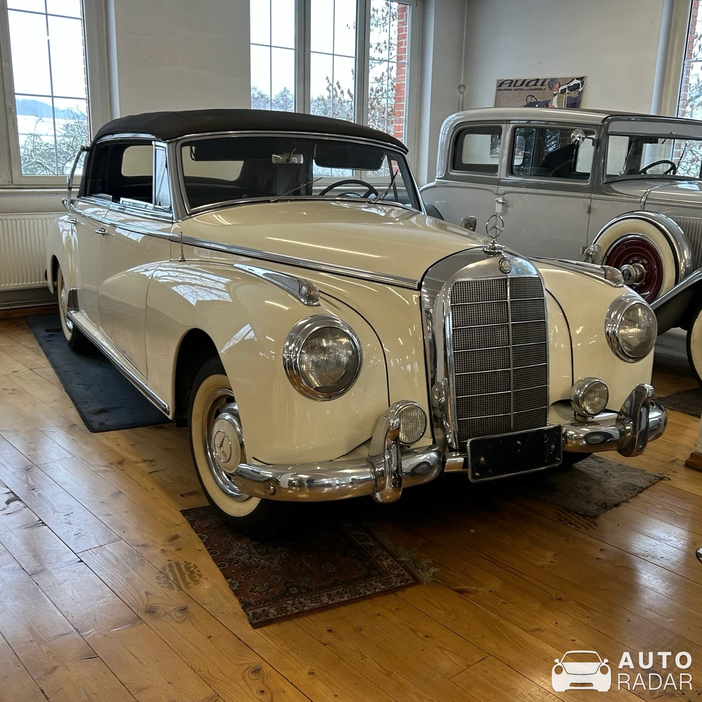 Mercedes-Benz 300 S Cabriolet A W188 spotted in Zwönitz