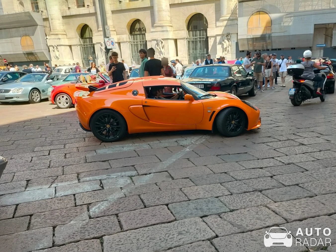 Lotus Exige GT3 spotted in Milano