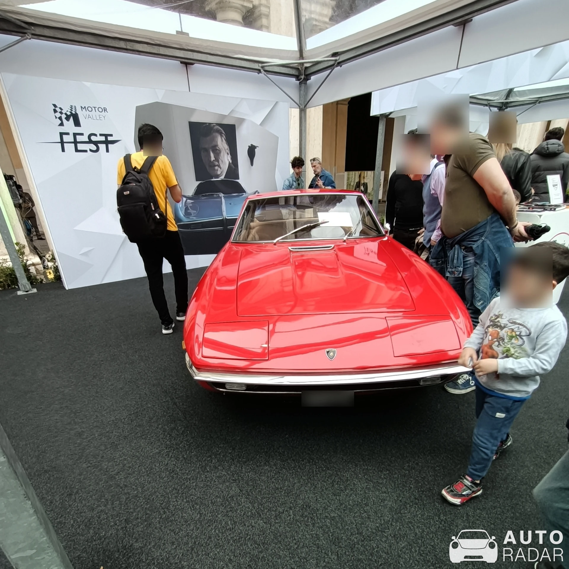 Lamborghini Islero 400 spotted in Modena