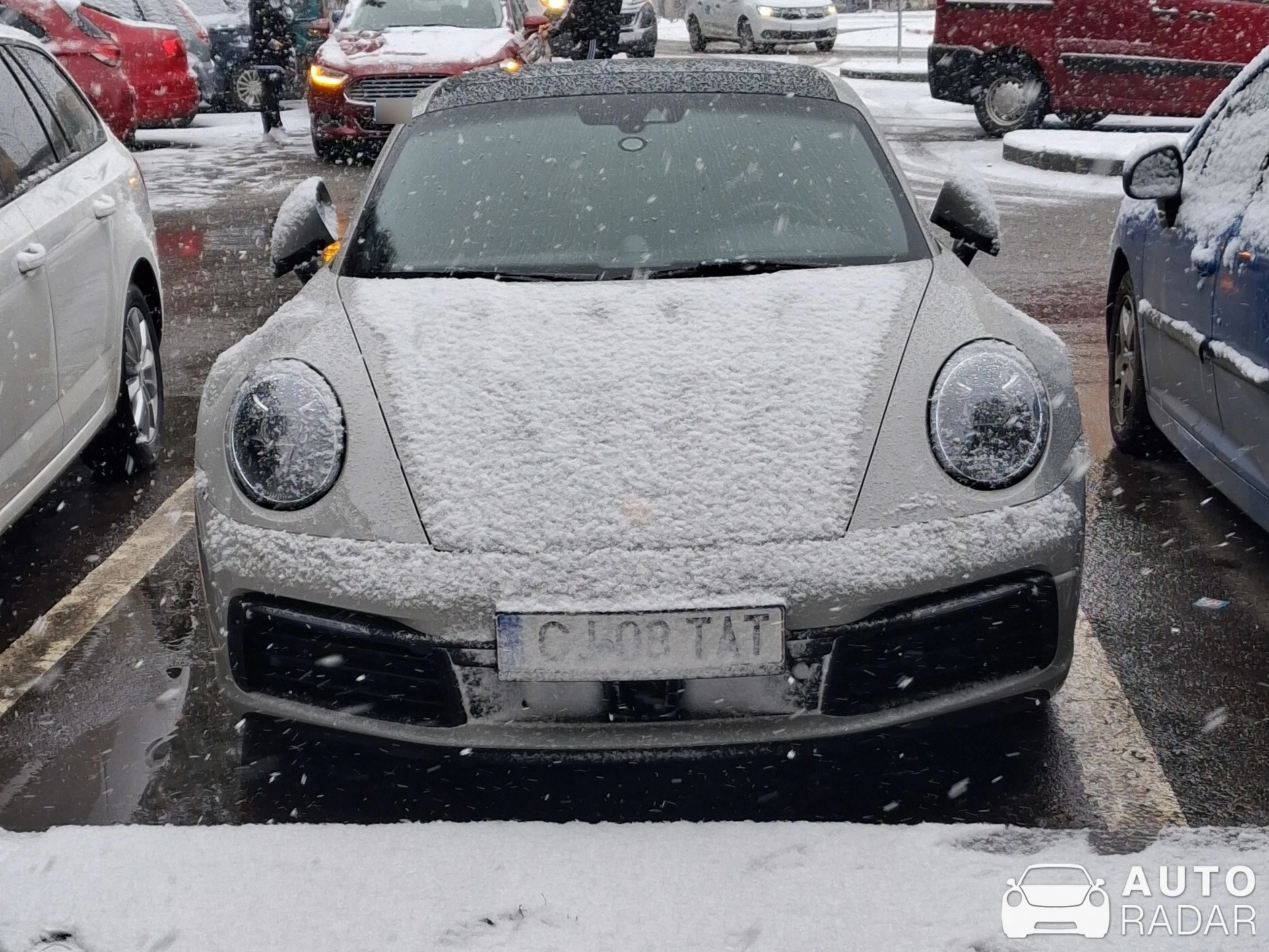 Porsche 992 Carrera S MkI spotted in Hunedoara