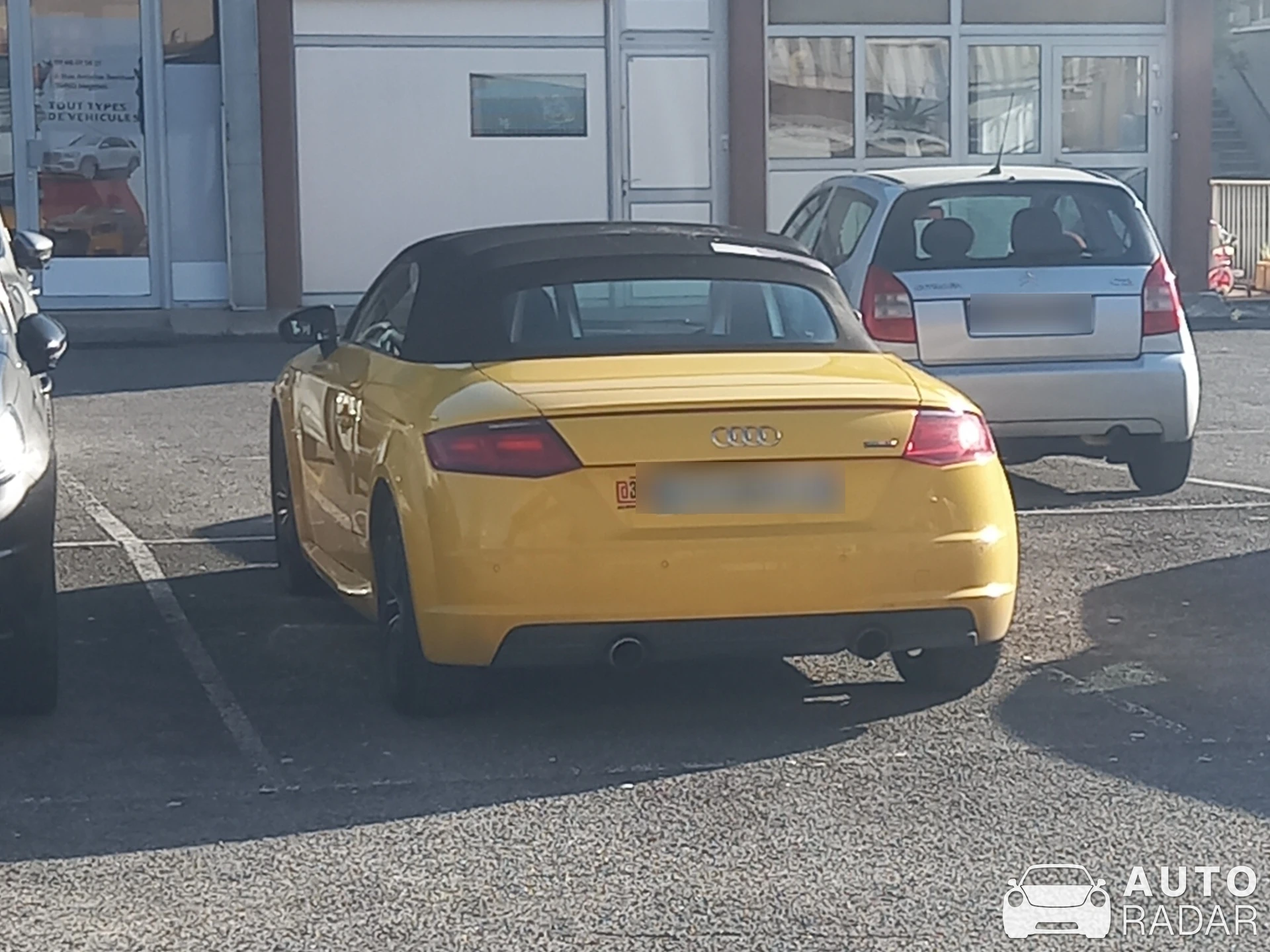 Audi TT Roadster spotted in Annecy