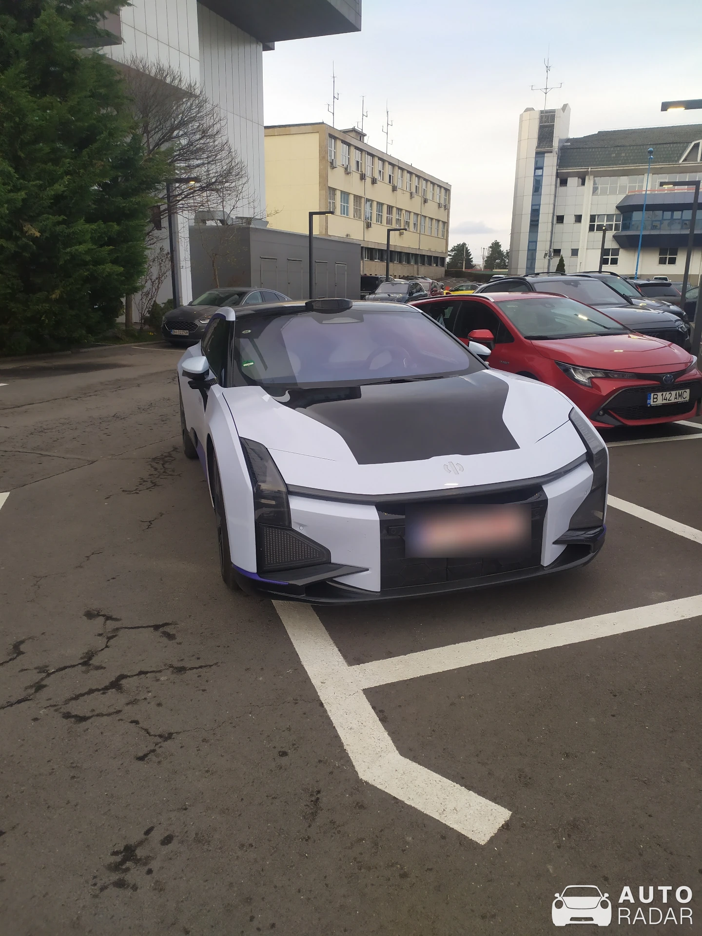 HiPhi Z spotted in Brașov