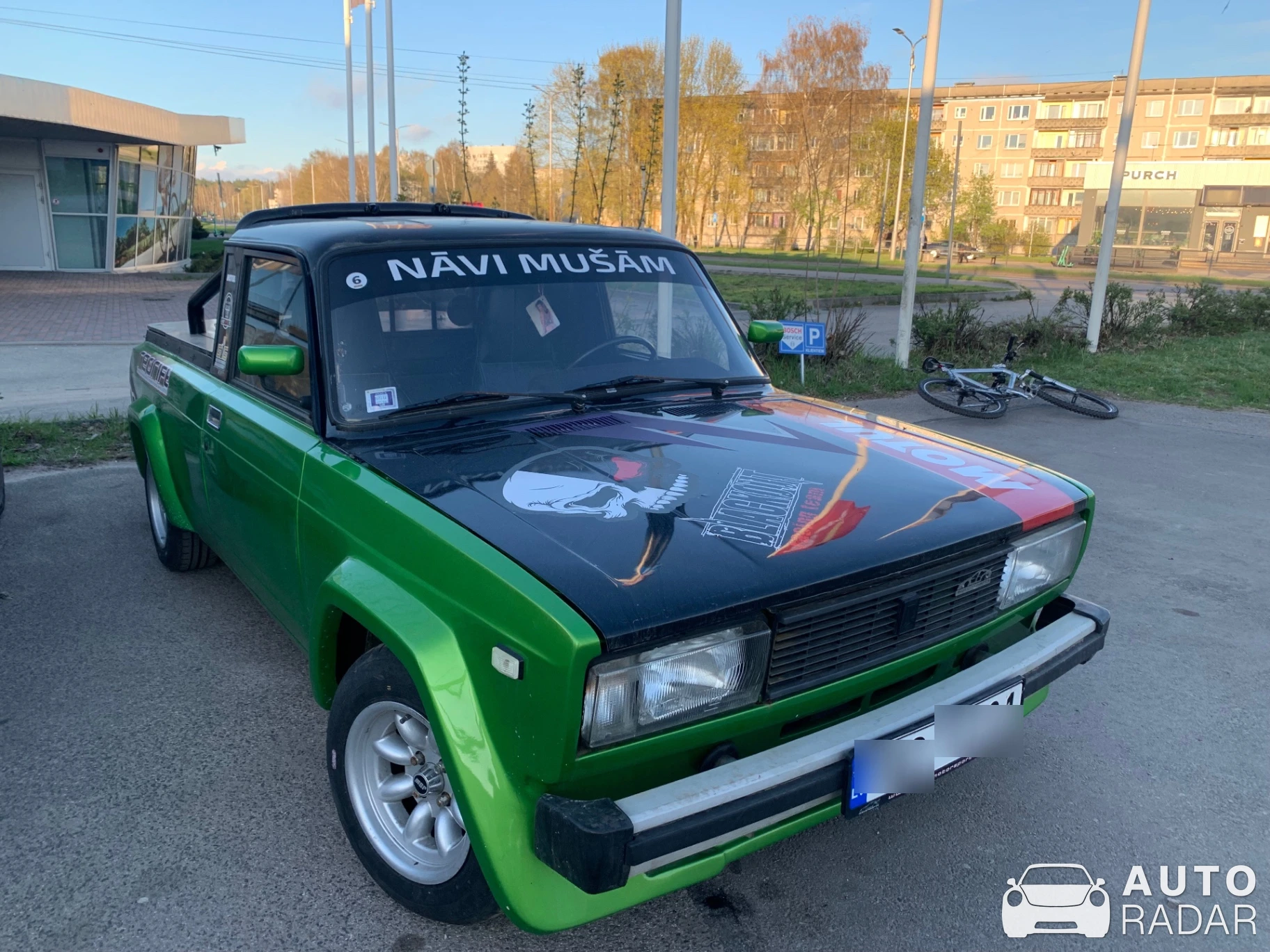 Lada 2105 spotted in Rīga, Latvia