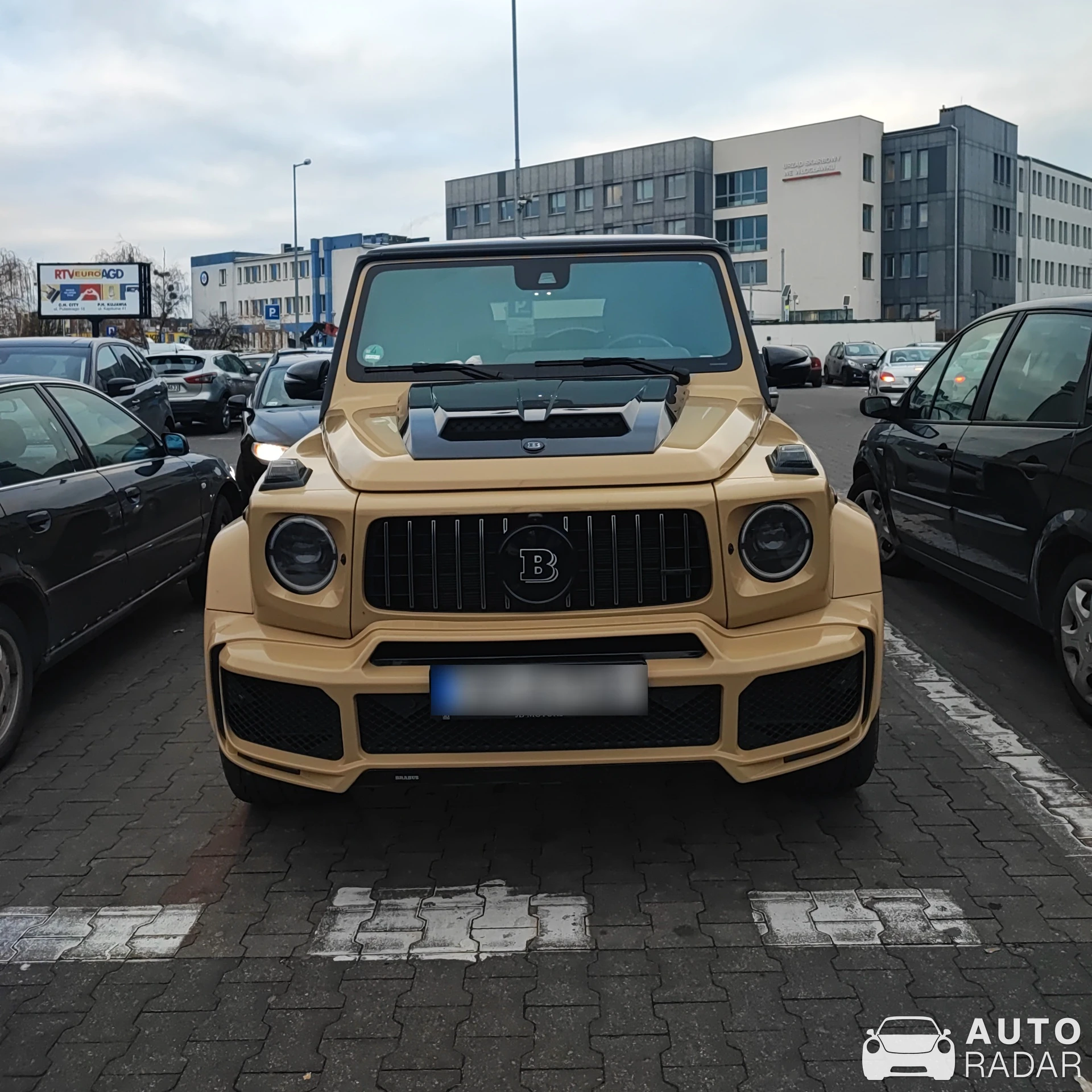 Mercedes-AMG Brabus G B40-700 W463 spotted in Włocławek, Poland