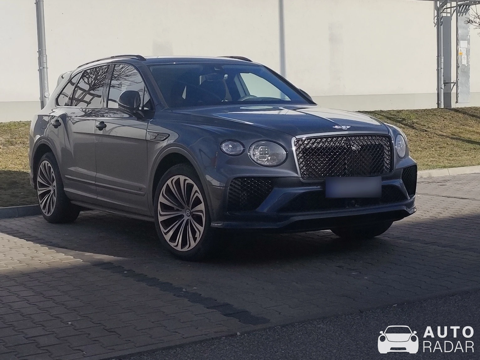 Bentley Bentayga spotted in Komárno