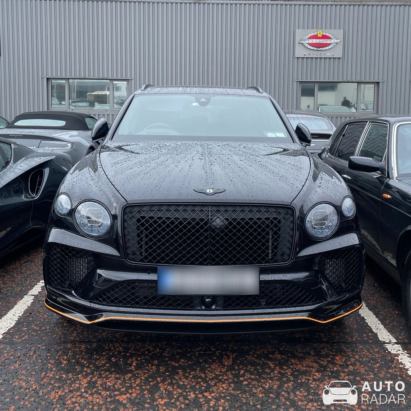 Bentley Bentayga Black Edition spotted in Belfast