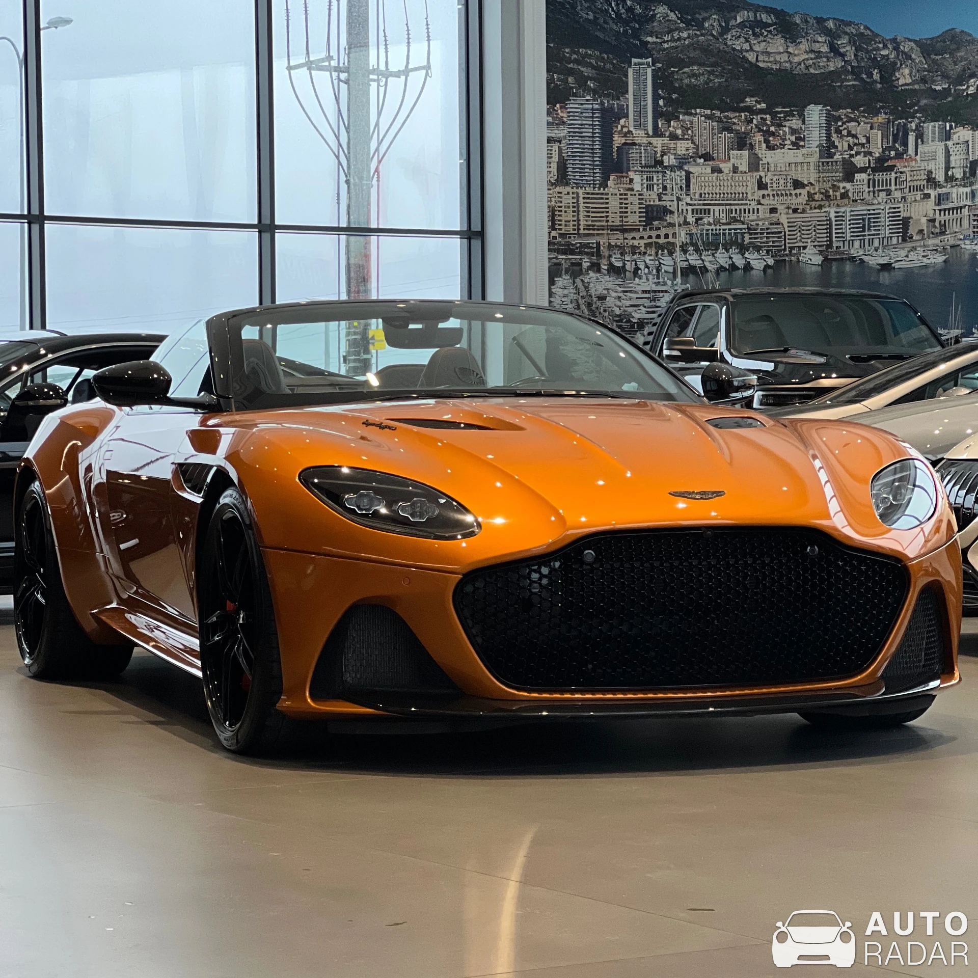 Aston Martin DBS Superleggera Volante spotted in Straszyn, Poland