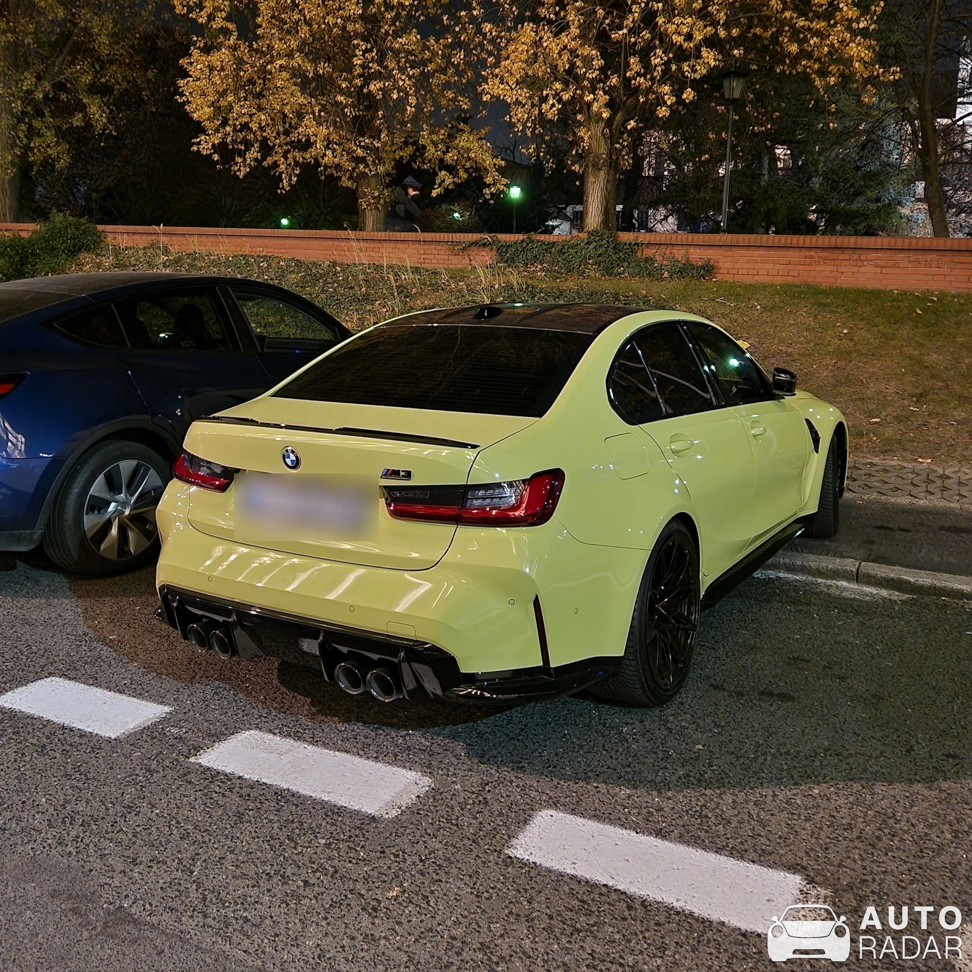 BMW M3 G80 Sedan Competition spotted in Warszawa, Poland