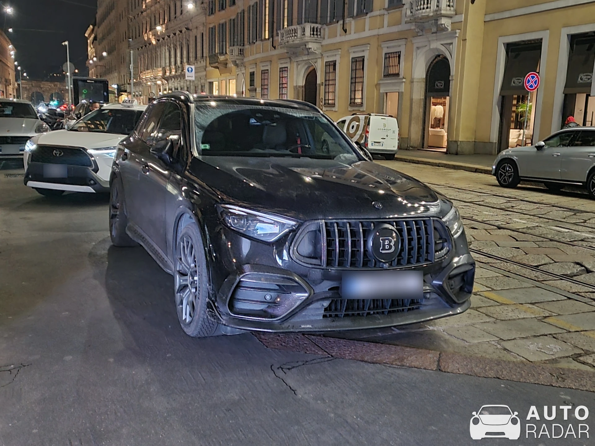 Mercedes-AMG Brabus GLC 63 S E-Performance X254 spotted in Milano, Italy