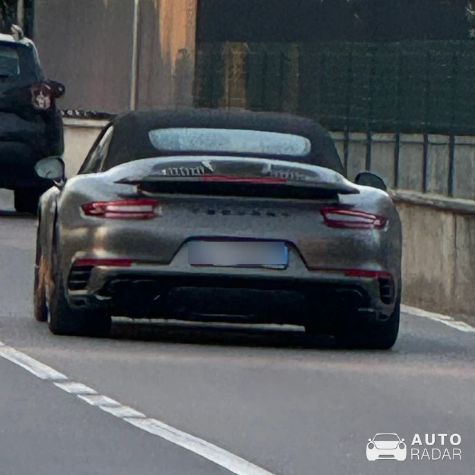 Porsche TechArt 991 Turbo S Cabriolet MkII GTsport 1 of 30 spotted in Castrezzato