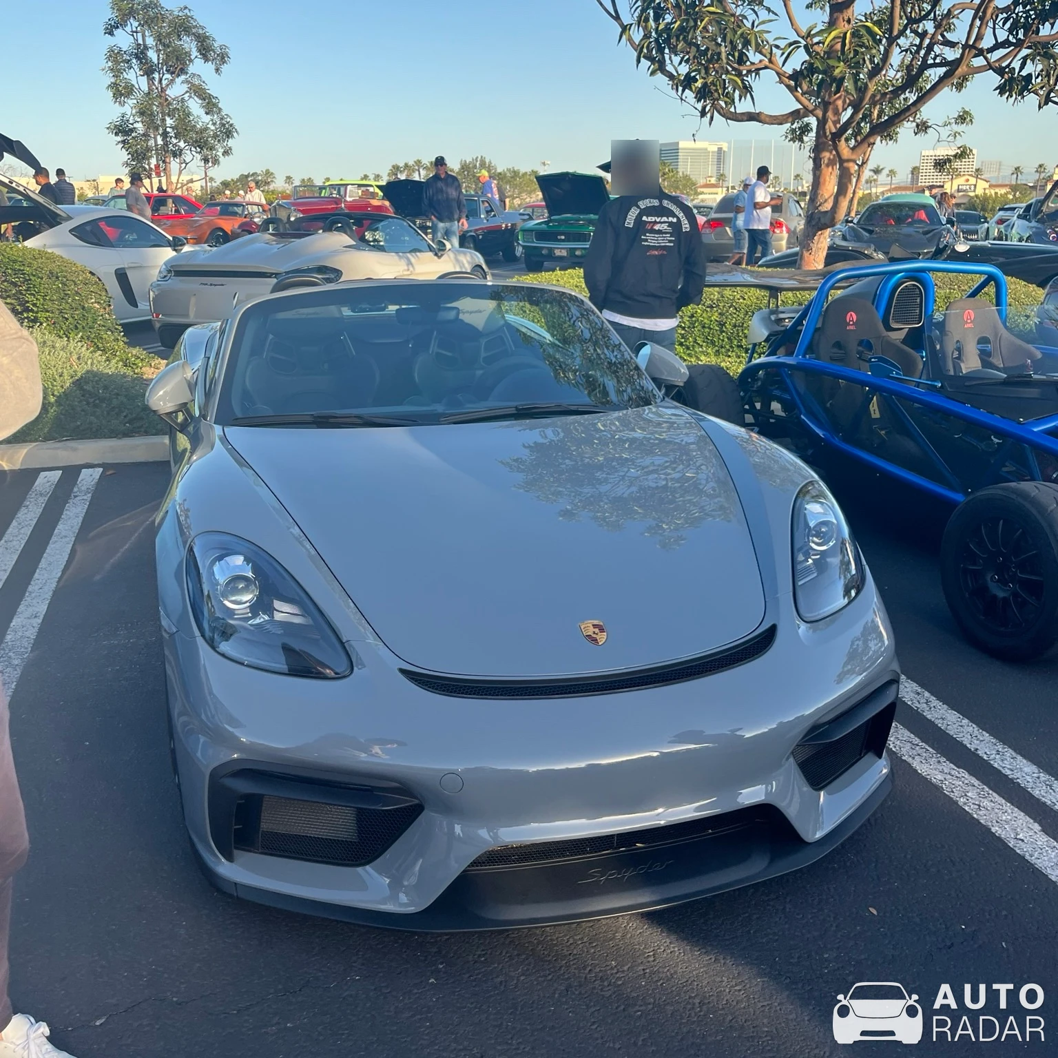 Porsche 718 Spyder spotted in Hermosa Beach, United States