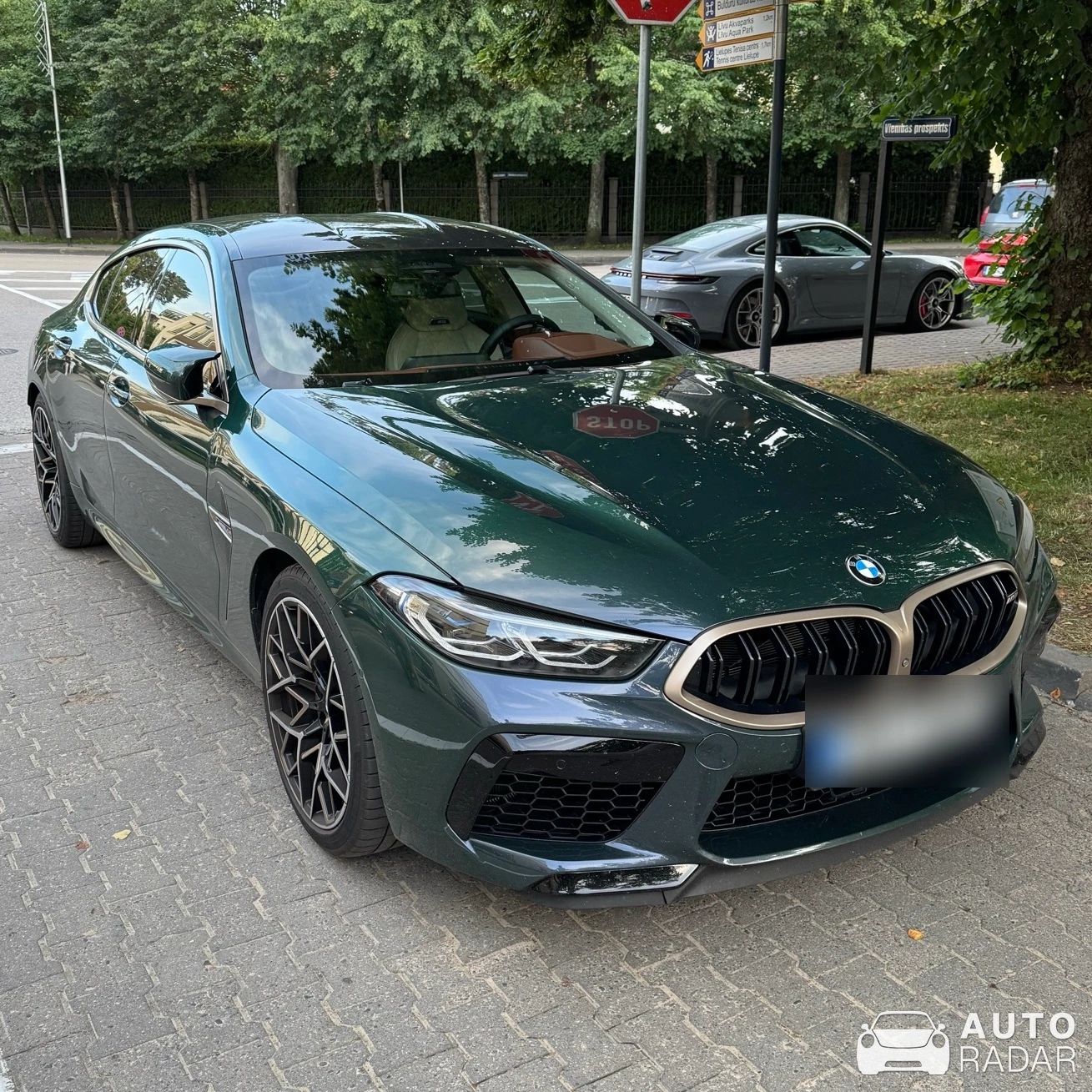 BMW M8 F93 Gran Coupé Competition First Edition spotted in Jūrmala