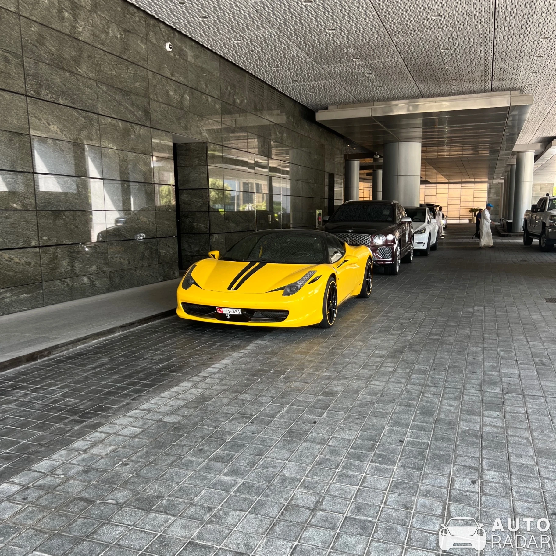 Ferrari 458 Italia spotted in Abu Dhabi, United Arab Emirates