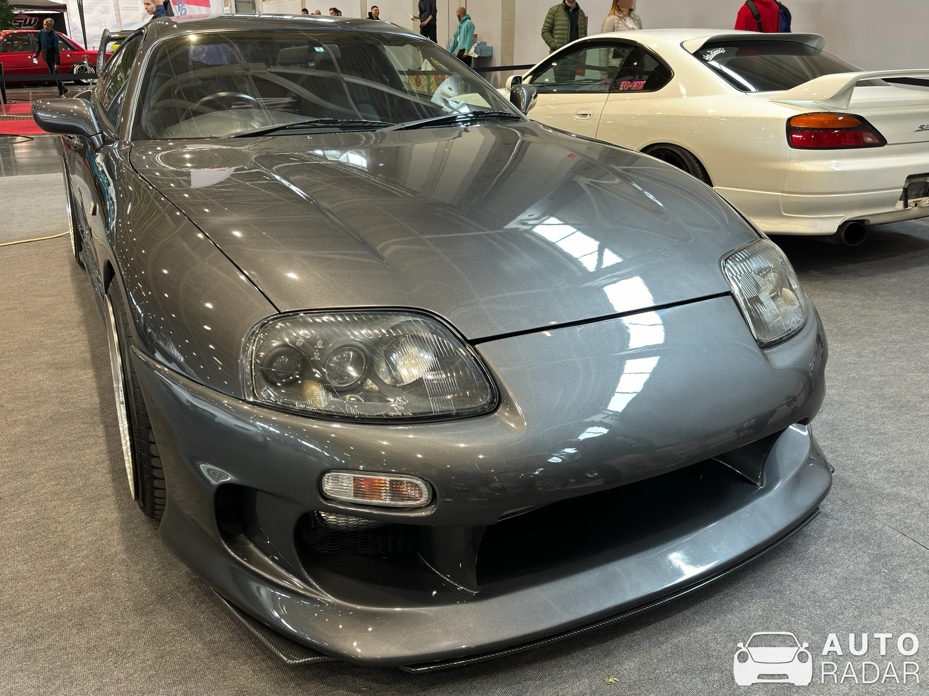 Toyota Supra A80 RZ spotted in Budapest