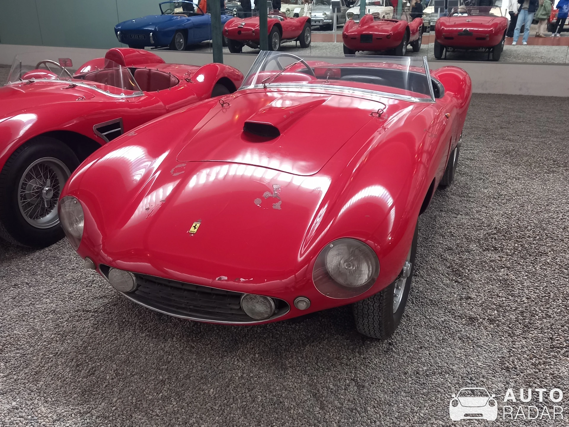 Ferrari 750 Monza spotted in Mulhouse