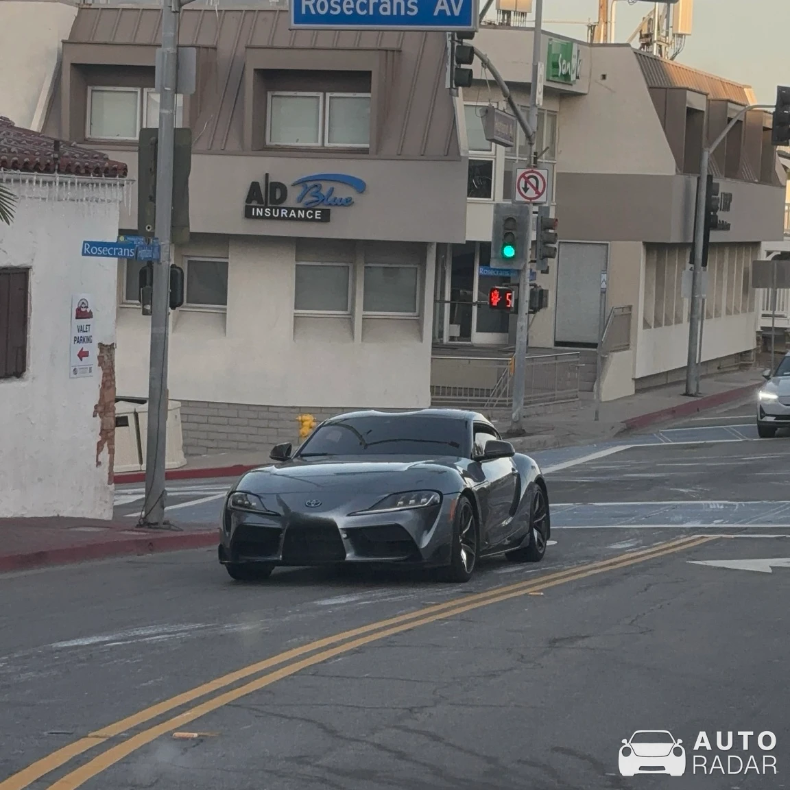Toyota GR Supra A90 spotted in Manhattan Beach, United States
