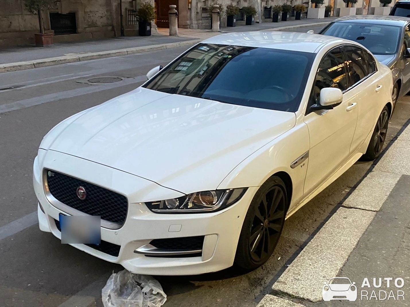 Jaguar XE spotted in Milano, Italy