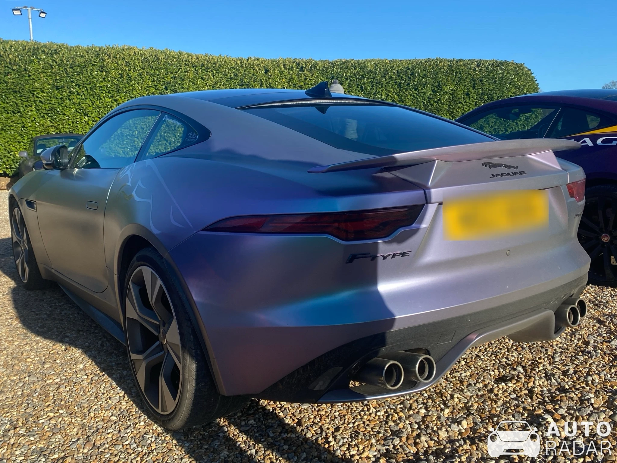 Jaguar F-Type R Coupé spotted in Hampshire, United Kingdom