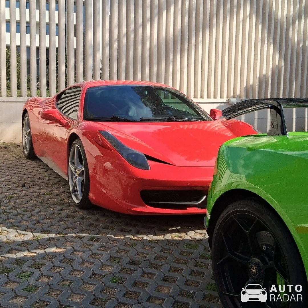 Ferrari 458 Italia spotted in Glyfada, Greece