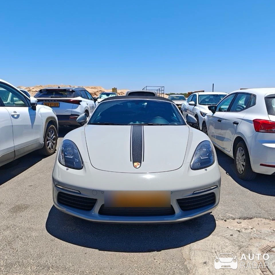 Porsche 718 Boxster S spotted in Ashkelon