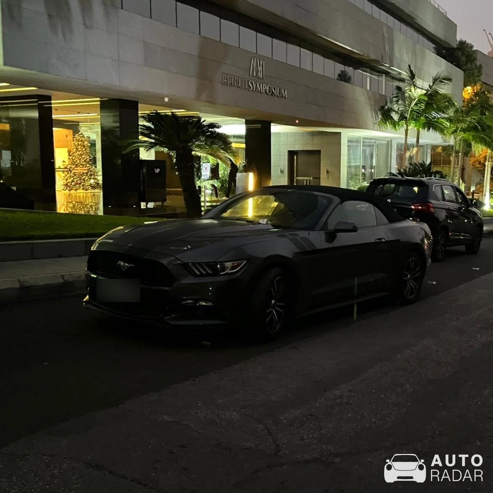 Ford Mustang GT Convertible spotted in Metn, Liban