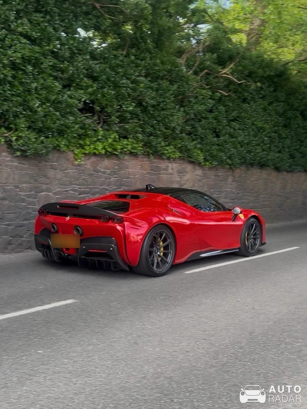 Ferrari SF90 Stradale spotted in Saint Helier