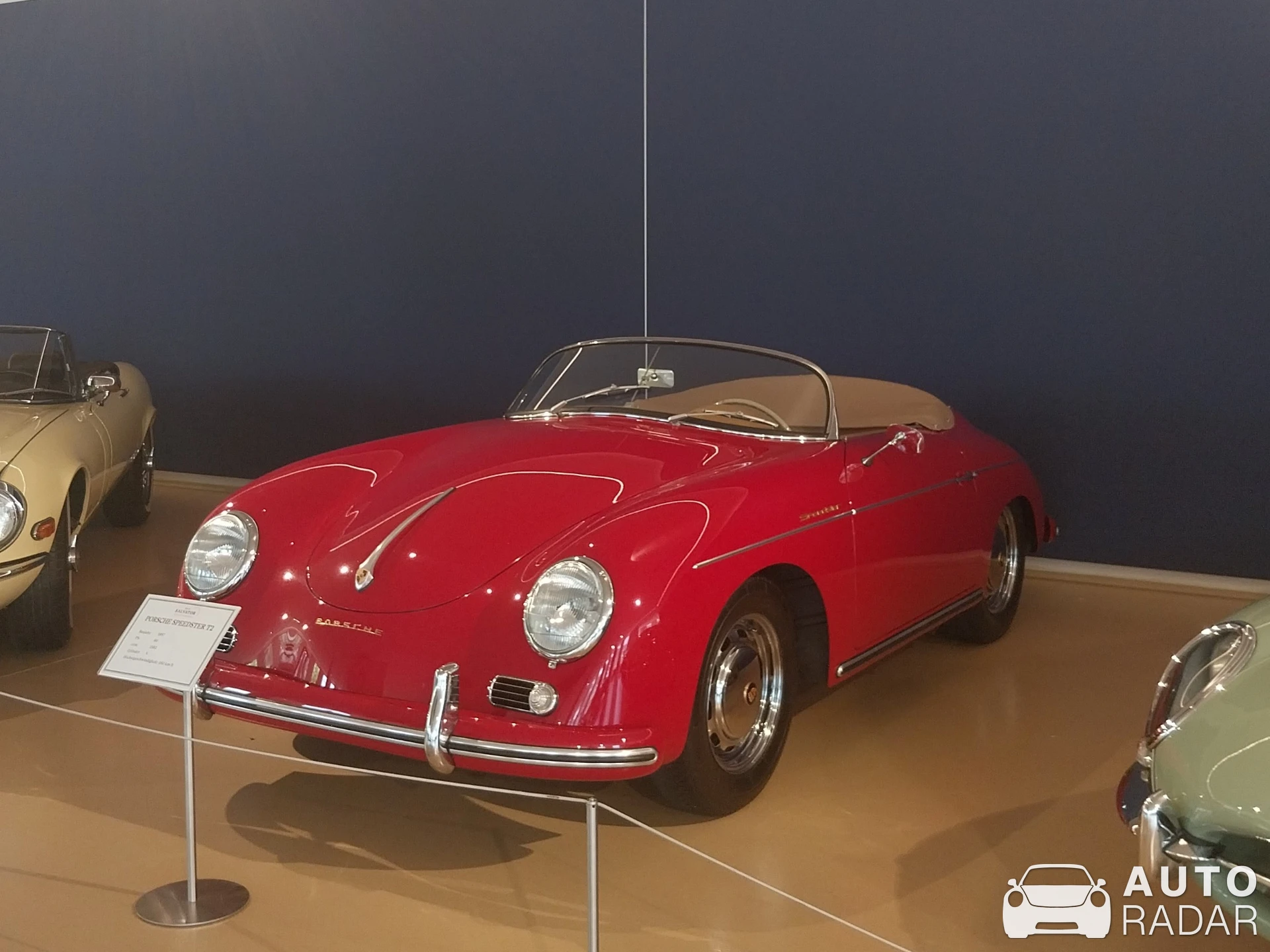 Porsche 356 A T2 Speedster spotted in Friesach