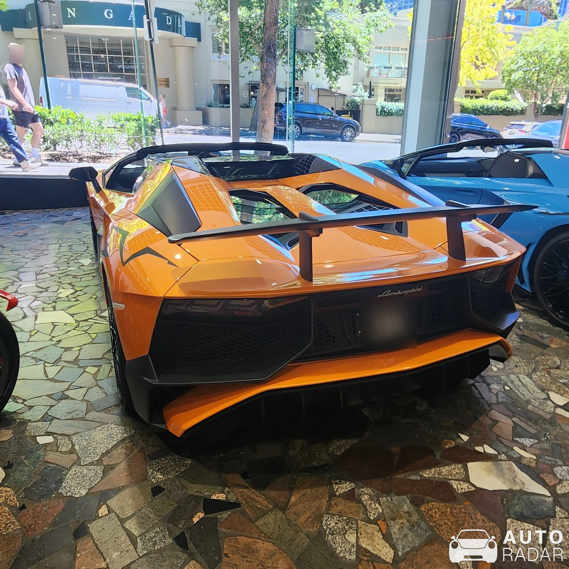 Lamborghini Aventador LP750-4 SuperVeloce Roadster spotted in Sydney, Australia