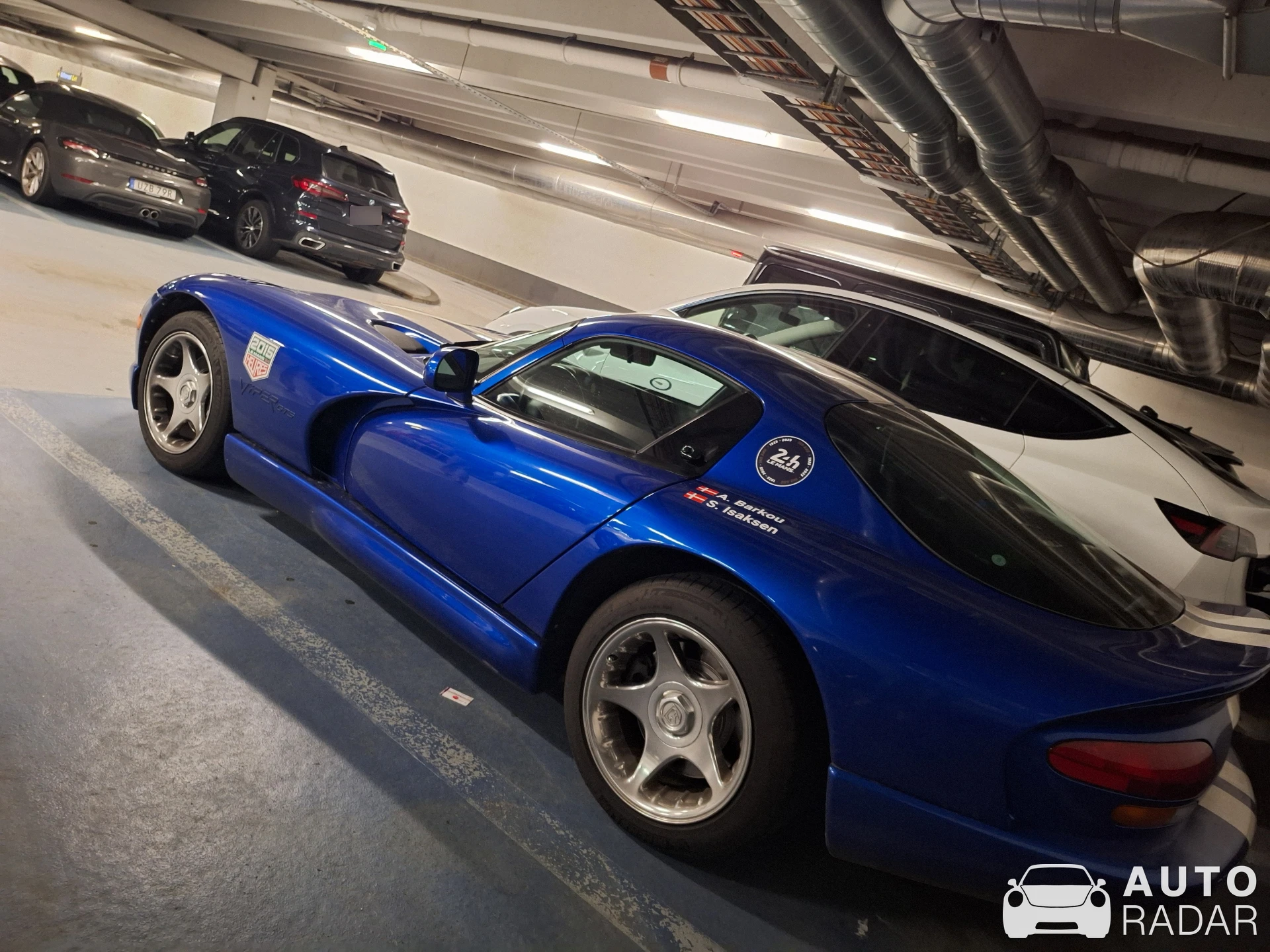 Dodge Viper GTS spotted in Kastrup, Denmark