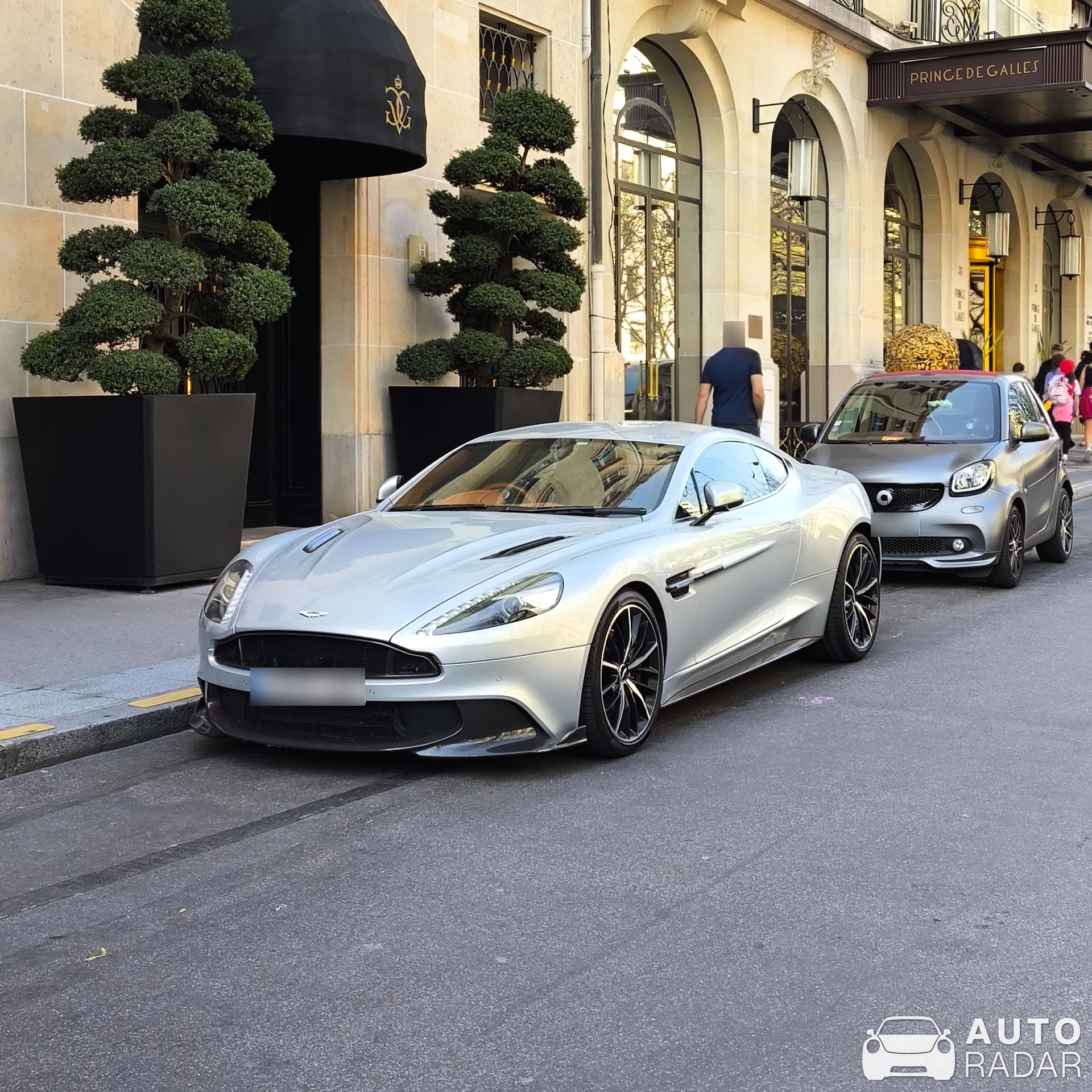 Aston Martin Vanquish S Ultimate Edition spotted in Paris
