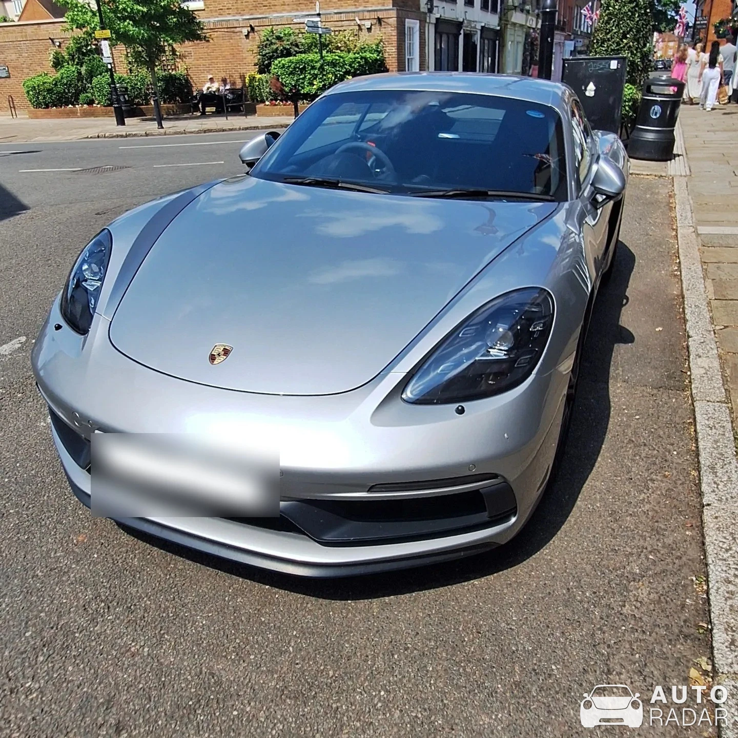 Porsche 718 Cayman GTS spotted in Greater London, United Kingdom