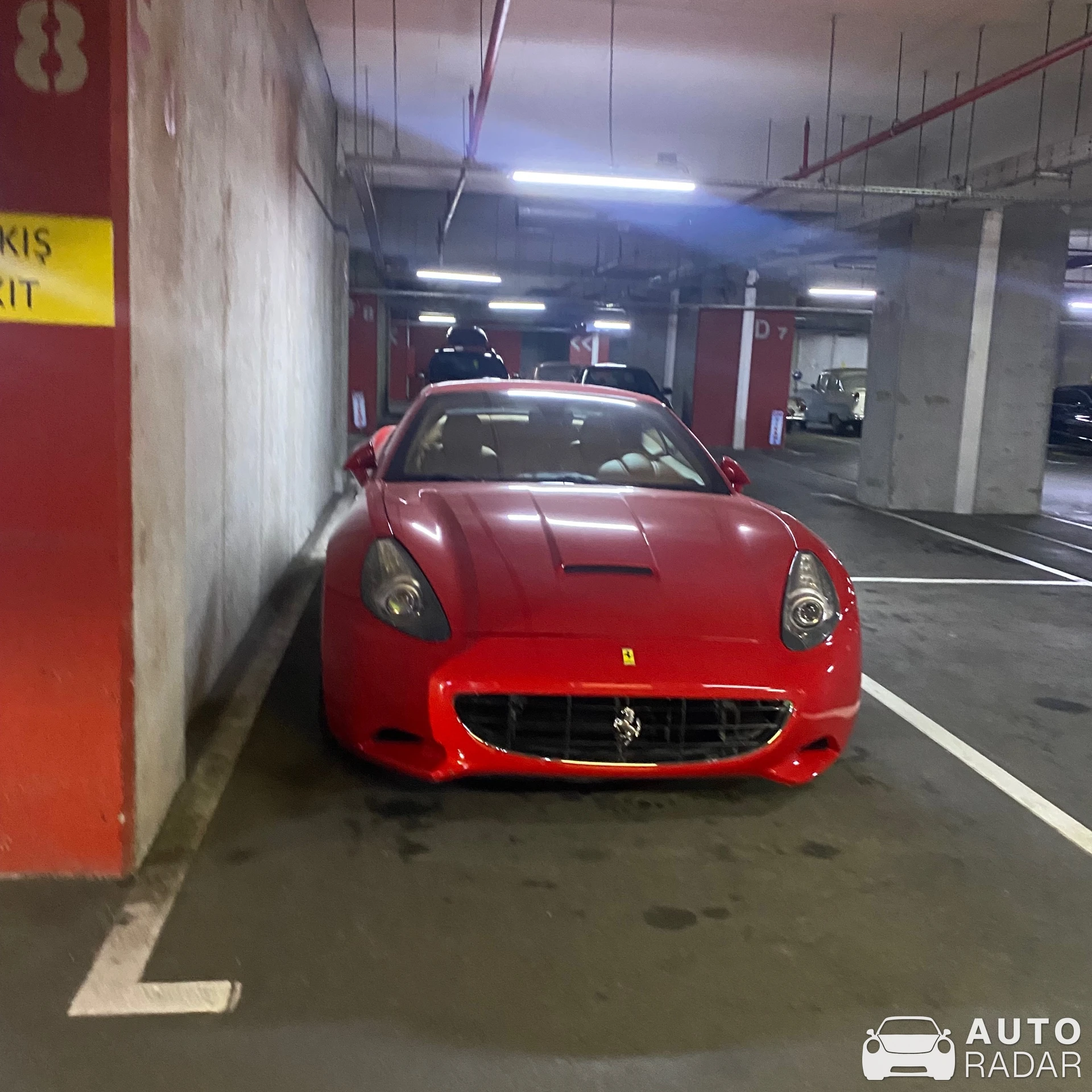 Ferrari California spotted in Sarıyer, Türkiye