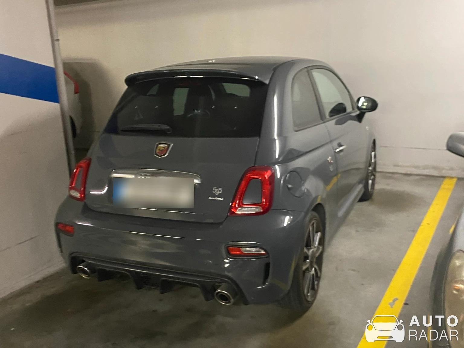 Abarth 595 Turismo spotted in Porto, Portugal