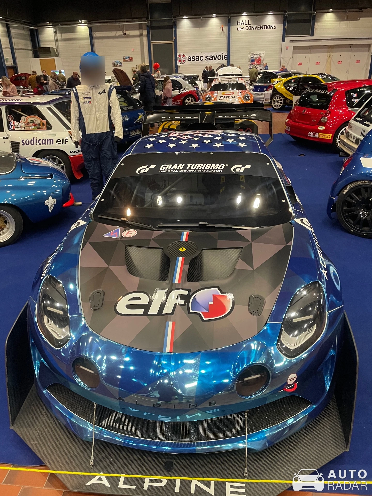 Alpine A110 Pikes Peak spotted in Chambéry, France