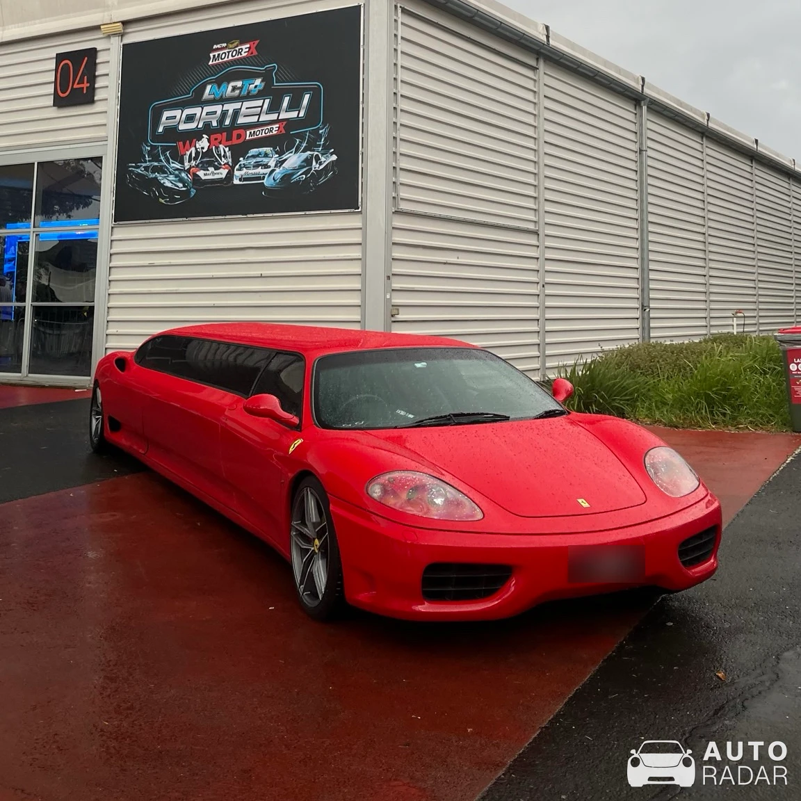 Ferrari 360 Modena Limousine spotted in Flemington