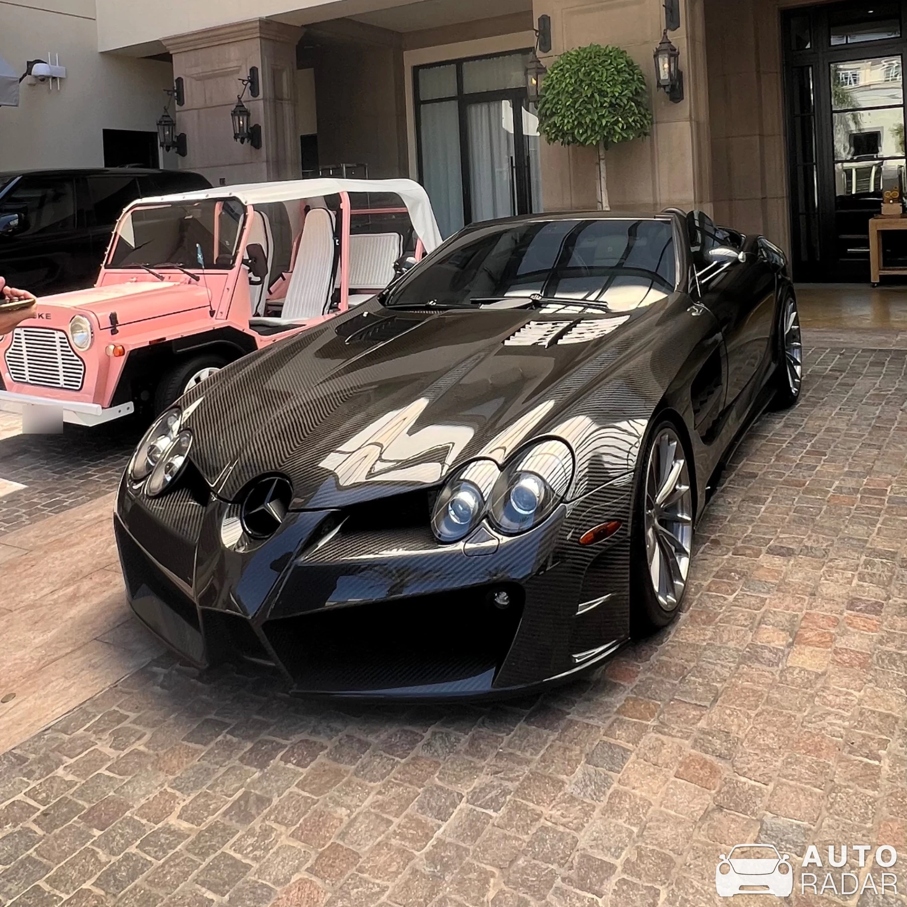 Mercedes-Benz SLR McLaren Mansory Renovatio spotted in Beverly Hills, United States