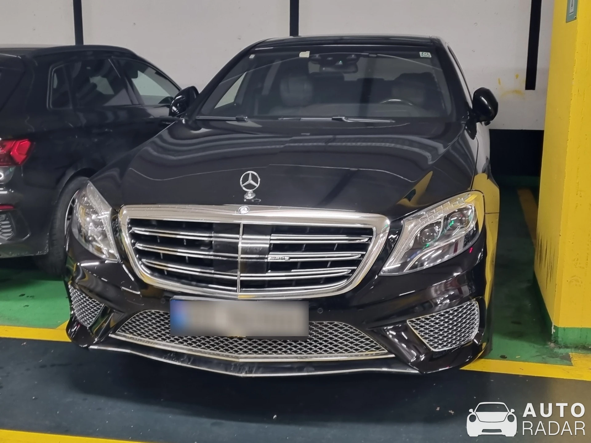 Mercedes-Benz S-Klasse W222 spotted in Milano, Italia