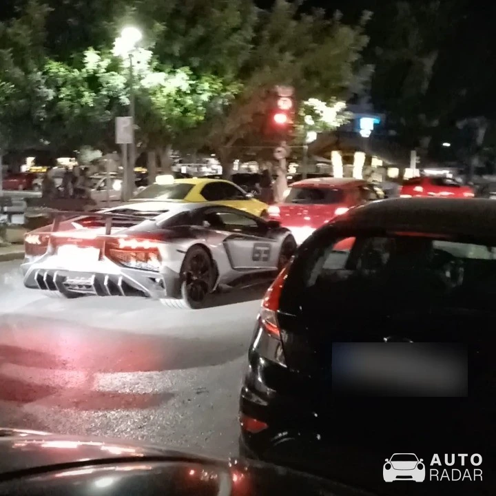Lamborghini Aventador LP750-4 SuperVeloce spotted in Glifada, Greece