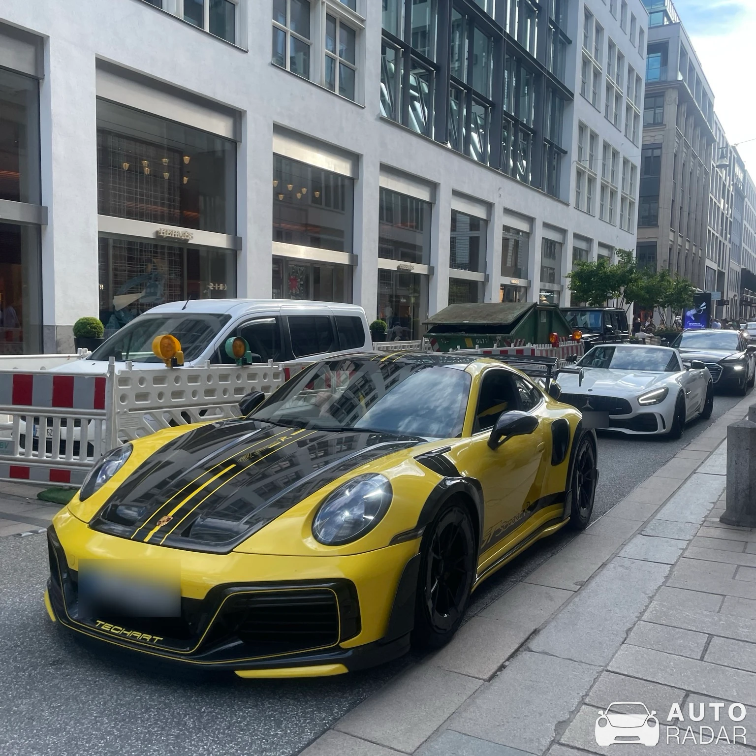 Porsche TechArt 992 Turbo S spotted in Hamburg