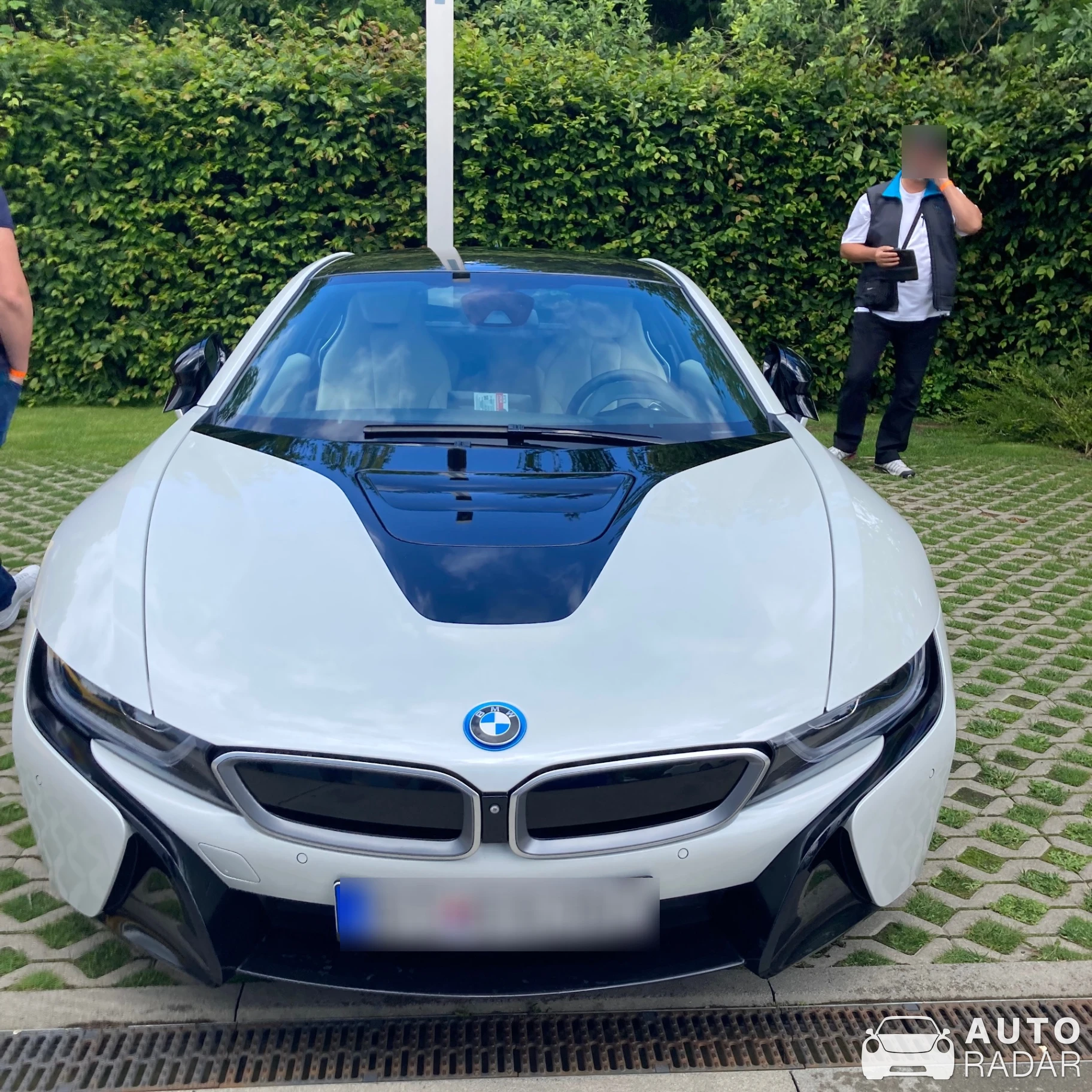 BMW i8 spotted in Banská Štiavnica, Slovensko