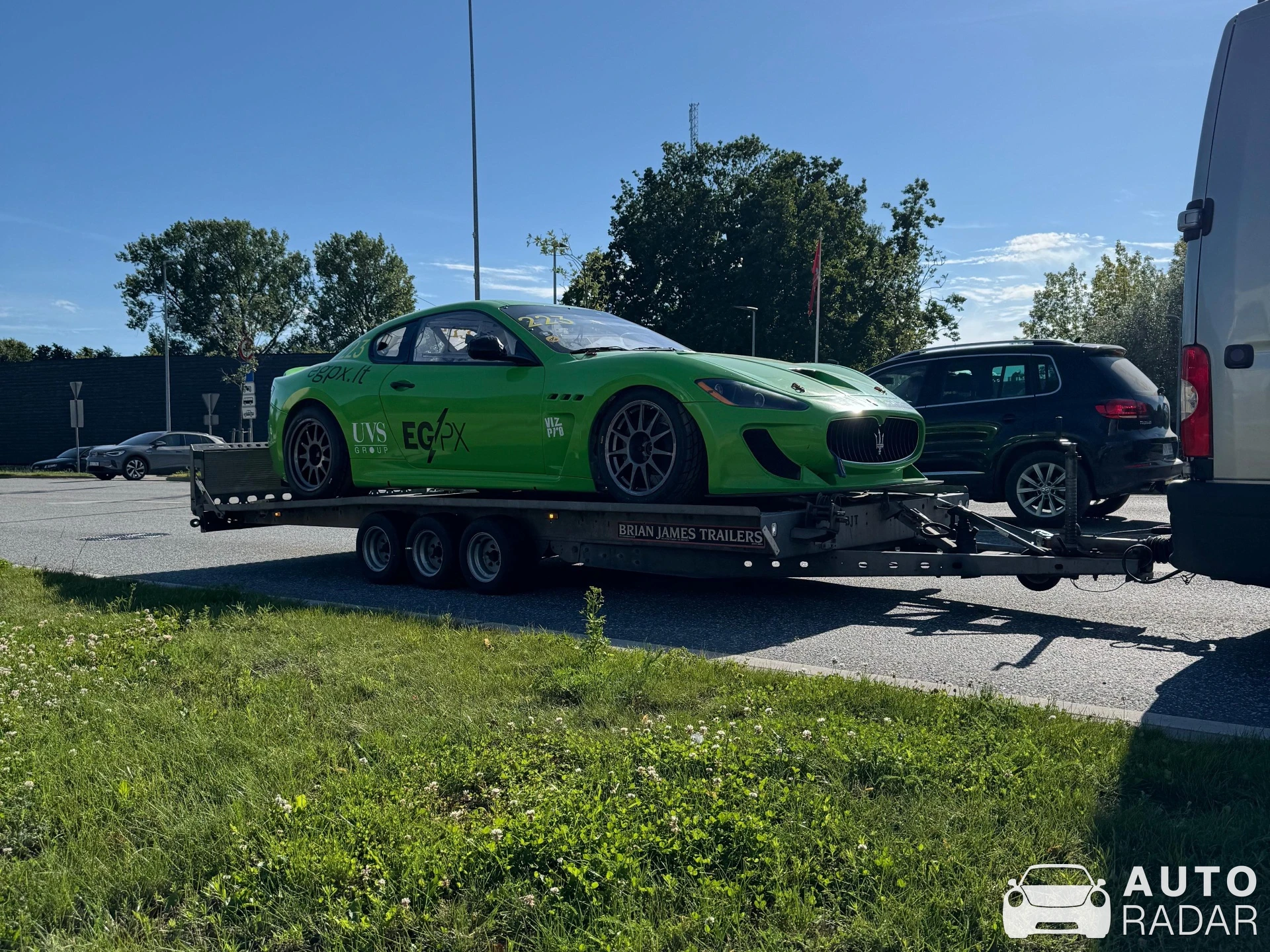 Maserati GranTurismo GT4 spotted in Salacgrīva