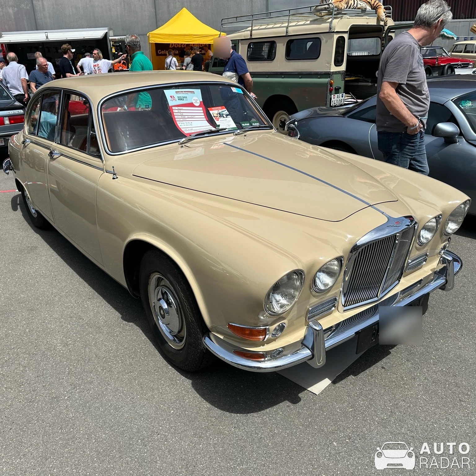 Jaguar 420 spotted in Luzern