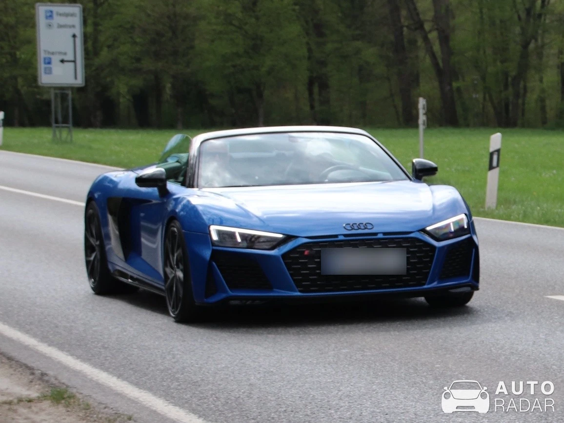 Audi R8 V10 Spyder APR Performance spotted in Bad Reichenhall