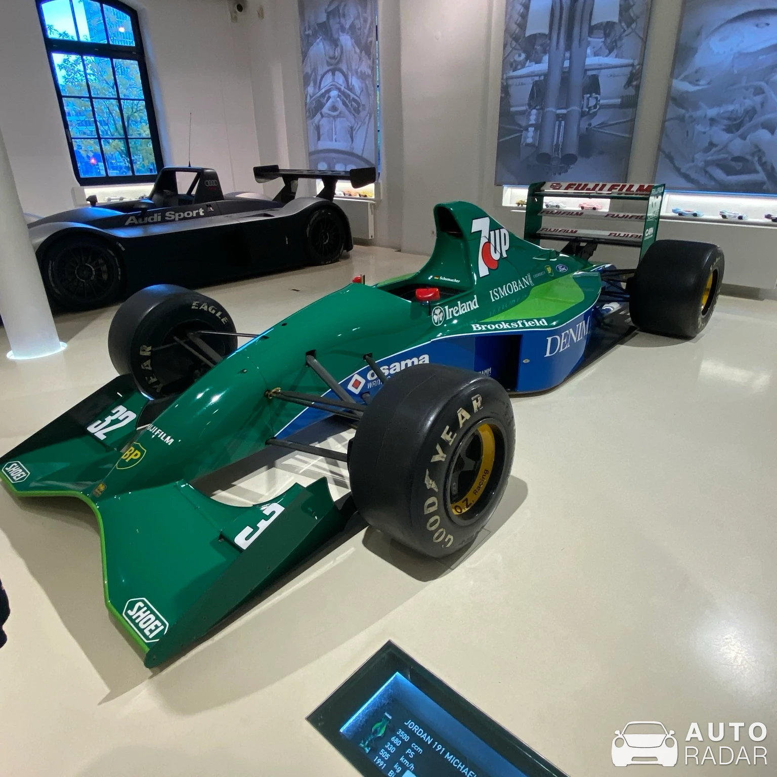 Jordan F1 spotted in Hamburg