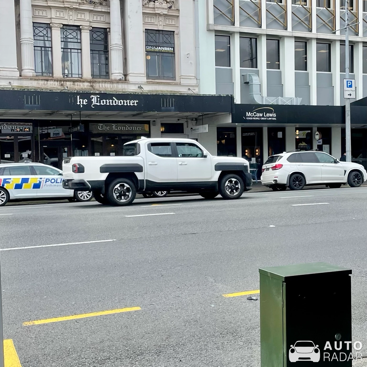 Kia Tasman spotted in Hamilton
